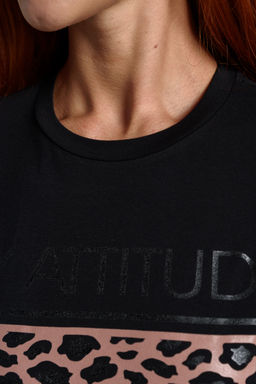 8541 Футболка с длинным рукавом женская