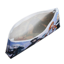 Пенал школьный на молнии Calligrata «Аниме», с рисунком, голубой