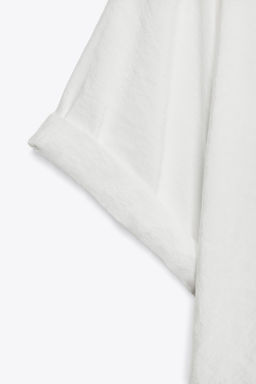 SHORT SLEEVE FLOWING SHIRT - Zara фото 17