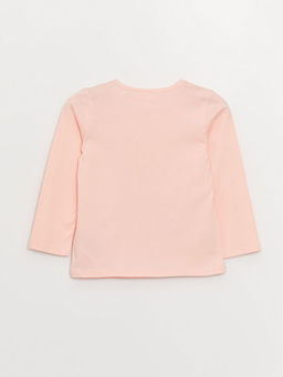 Bisiklet Yaka Uzun Kollu Minnie Mouse Bask?l? K?z Bebek 2li Pijama Tak?m? - Waikiki фото 3