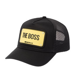 Бейсболка JOHN HATTER арт. R-1094-U00 The Boss (черный)