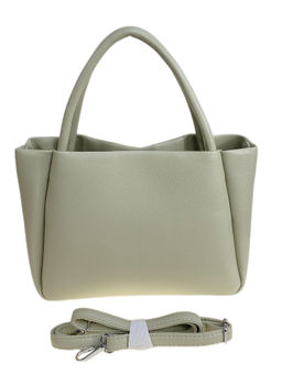 Женская сумка из искусственной кожи, цвет оливковый - Greta фото 2