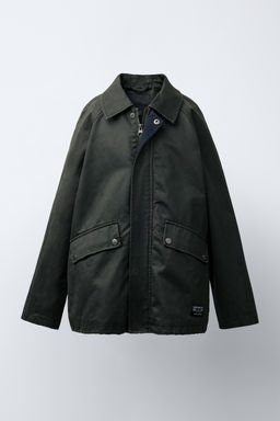 LABEL WAXED JACKET