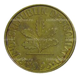 10 пфеннигов 1993 года A Германия
