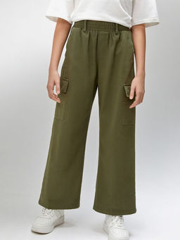 ACOOLA / Брюки детские для девочек Jordan_pn хаки  фото 2