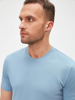 10100110006 Футболка муж. Citroeny серо-голубой - Concept club фото 4