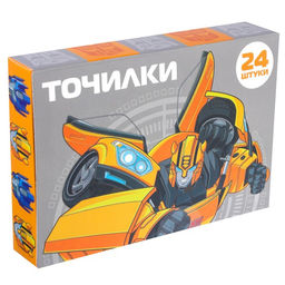 Цена за 24 шт. Точилка пластиковая, Трансформеры - Hasbro фото 2