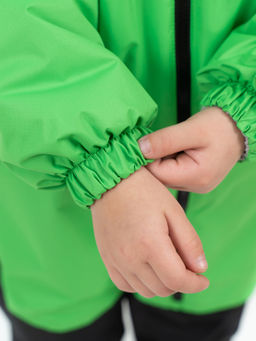 Комбинезон демисезонный яблоко зеленый