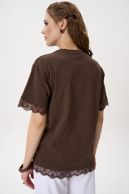 Футболка Бэль (шоколадный) - Эльза фото 16