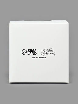 Цена за 5 шт. Упаковка для кондитерских изделий под 1 капкейк «Белая», 9×9×10 см