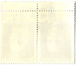 Марка И.Д.Кудря Советский разведчик 1990 год (блок из 2 марок)