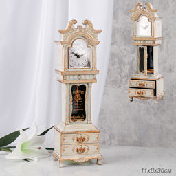 Цена за 1 шт. Часы настольные 36 см / 63316Е /уп 24/пластик - Галеонтрейд фото 13