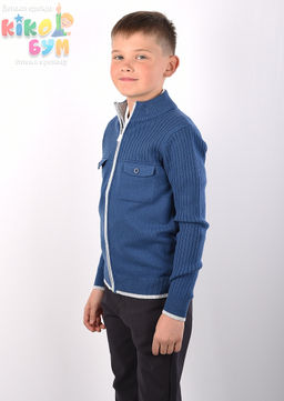 476 Кофта для мальчика на молнии - Kiko фото 4