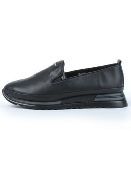 01-5018-1 BLACK Ботинки демисезонные женские (натуральная кожа) 39