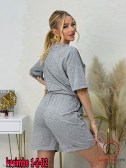 Женский костюм футболка шорты - Bruno фото 8