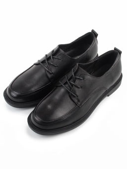 03-DCO83-1 BLACK Полуботинки женские (натуральная кожа)