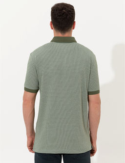 Haki Regular Fit Polo Yaka Ti__rt - Pierre cardin фото 5