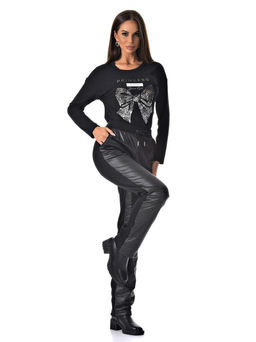 Утепленные Брюки еврофлис +плащевка - А+б коллекция фото 17