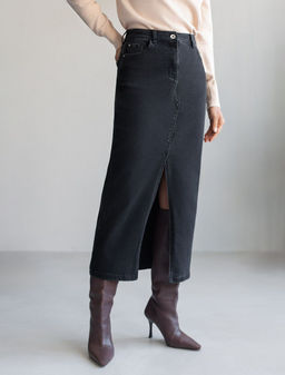 D56.124 Юбка женская черный