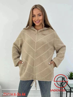 Женский пушистый кардиган - Bruno фото 3