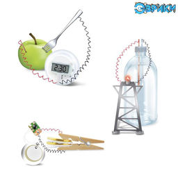 Набор игровой Природные батарейки - Эврики фото 10