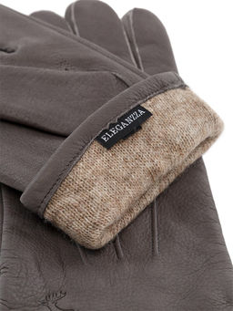 Перчатки мужские 100% ш HP962 d.grey - Eleganzza фото 3