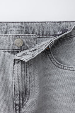 JEANS RELAXED BAGGY / Gris claro - Zara фото 3