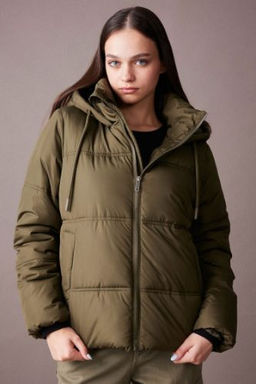 Su Itici Sisme Mont Oversize Genis Kal?p Kapusonlu Is? Yal?t?ml? Ruzgar Gecirmez Puffer