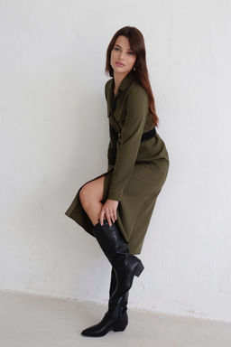 Платье-рубашка с английским воротником - Martichelli фото 123