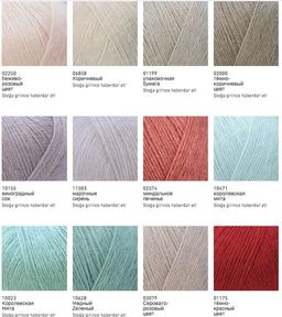 Цена за 5 мотков пряжи ANGORA LUKS