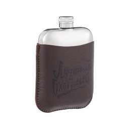 Фляжка Лучший охотник, нержавеющая сталь, 180 мл, 6 oz