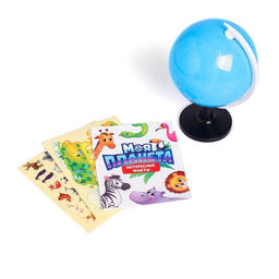 Развивающий набор Глобус - изучаем животный мир - Эврики фото 13