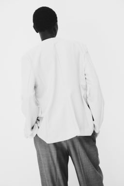Blazer de punto sin cuello - H&m фото 8