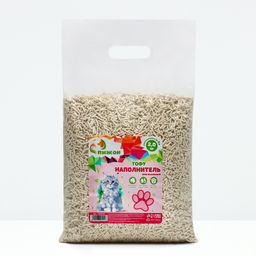 Наполнитель тофу, 5 л, оригинальный, «Пижон»