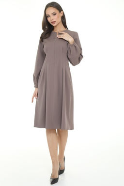 Платье Стильная осень (латте) - Diolche фото 2