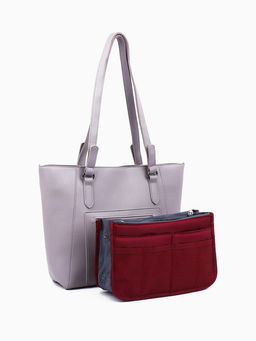 Косметичка-органайзер на молниях, цвет бордовый