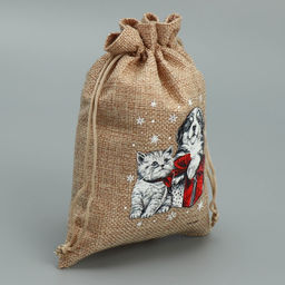 Цена за 5 шт. Мешок с термонаклейкой Друзья, 13 х18 см +/- 1.5 см - Дарите счастье фото 3