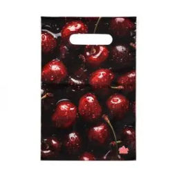 Е1664 Пакет ПЭ 20*30 с выруб.неусилен.ручкой (Вишня).30