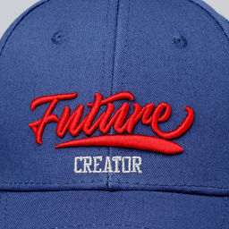 Кепка детская Future creator, синяя, р-р 52-54, 5-7 лет