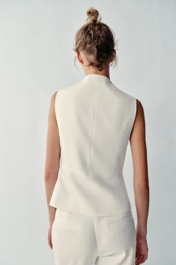 CHALECO PEPLUM / Crudo - Zara фото 7
