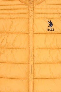 Горчичное пальто для мальчика Неожиданная скидка в корзине - U.s. polo assn фото 3