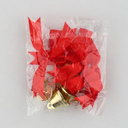 Цена за 5 шт. Колокольчик на булавке с бантом, красный, d = 2,6 см - Simaland фото 10