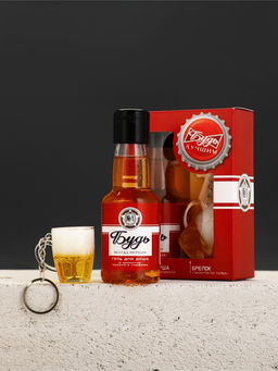 Подарочный набор мужской «Будь», мини гель для душа 100 мл, брелок, Чистое счастье