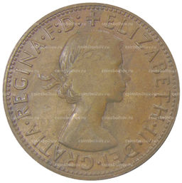 Монета 1 пенни 1964 года Австралия