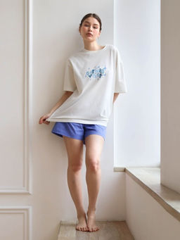 MY Комплект Cosmic vibes пижам.футболка + шорты КП001