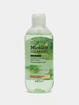 Мицеллярное очищение Тоник-спонж для лица "Очищающий уход", 200 мл