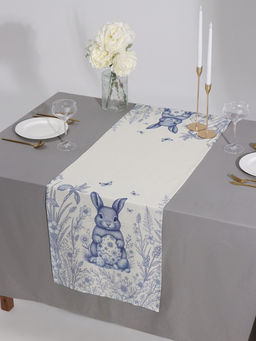 Дорожка на стол Этель «Кролик», 50×150 см, 100% хл, рогожка 160 г/м²