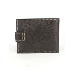 Портмоне мужское Croco-ПР-901 натуральная кожа 2 отд, 4 карм, коричневый тем флотер/белая нитка (116/1) 255246  фото 2