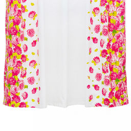 "Нежные эмоции" Шторы для кухни, 2шт 148х160см, на шторной ленте, хлопок "Премиум" 186г/м2, "Домашняя мода" (Россия)