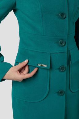 01-06414 Пальто женское демисезонное - El podio фото 4